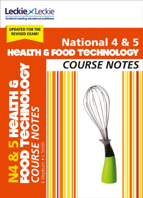 Book cover of: National 4/5 Health and Food Technology. By: Edna Hepburn