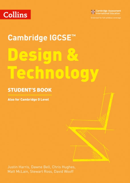 Cambridge IGCSE™ Design & Technology Student’s Book 9780008293277 Justin Harris