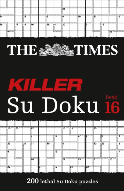 Book cover of: Times Killer Su Doku Book 16. By: The Times Mind Games