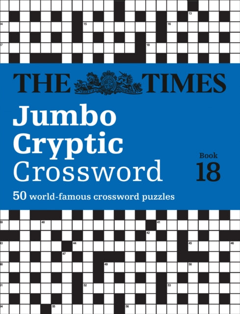 Book cover of: Times Jumbo Cryptic Crossword Book 18. By: The Times Mind Games