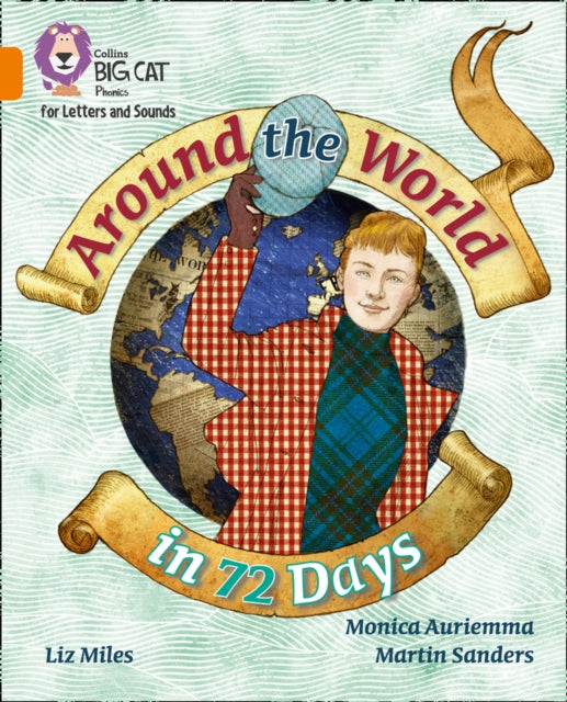 Book cover of: Around the World in 72 Days. By: Liz Miles