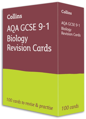 AQA GCSE 9-1 Biology Revision Cards, Ideal for the 2026 and 2027 Exams