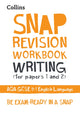 Book cover of: AQA GCSE 9-1 English Language Writing (Papers 1 & 2) Workbook. By: Collins Collins GCSE