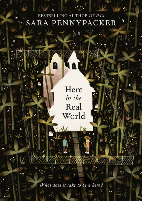 Book cover of: Here in the Real World. By: Sara Pennypacker