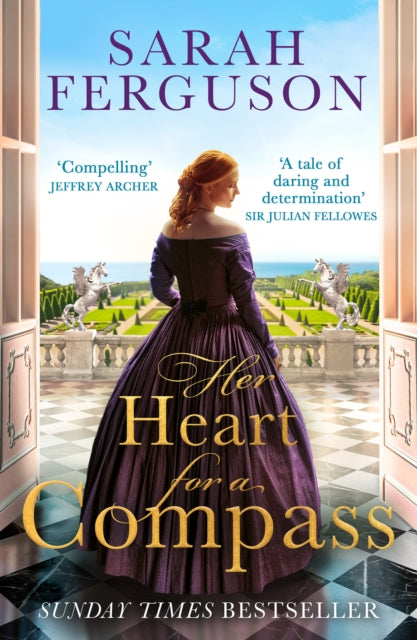 Book cover of: Her Heart for a Compass. By: Sarah Ferguson Sarah Ferguson Duchess of York
