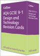 Book cover of: AQA GCSE 9-1 Design & Technology Revision Cards. By: Collins Collins GCSE