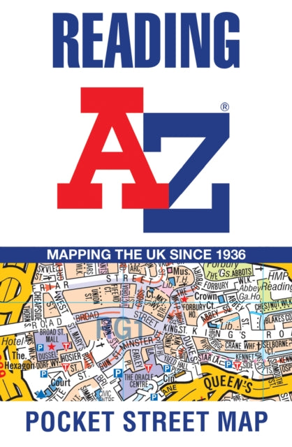Book cover of: Reading A-Z Pocket Street Map. By: A-Z maps