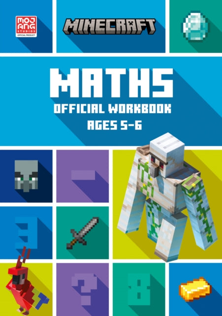 Minecraft Maths Ages 5-6, Official Workbook 9780008462741 Collins Collins KS1