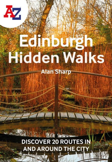 Book cover of: -Z Edinburgh Hidden Walks. By: A-Z maps