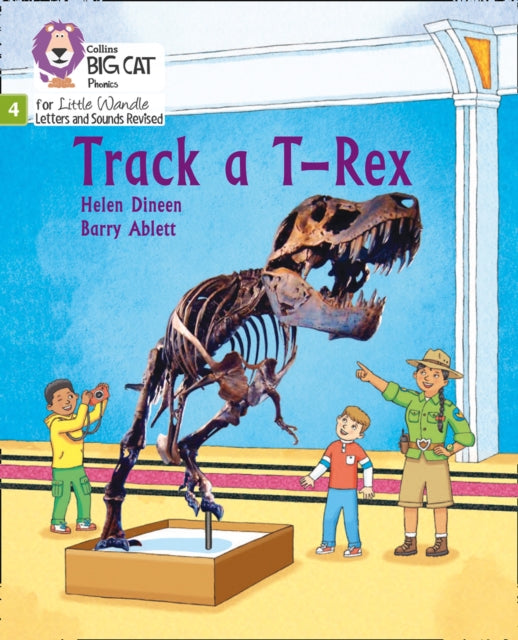 Book cover of: Track a T-Rex. By: Helen Dineen
