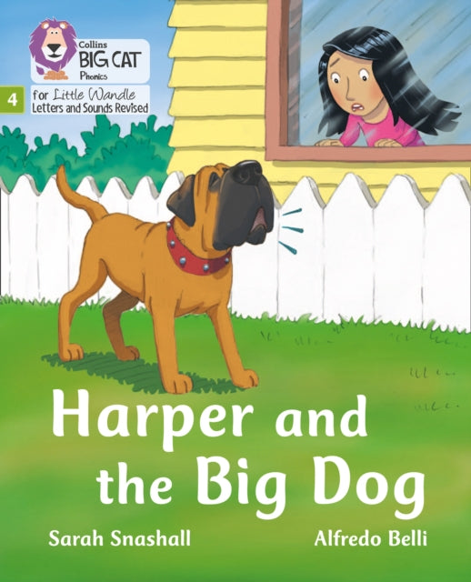 Book cover of: Harper and the Big Dog. By: Sarah Snashall