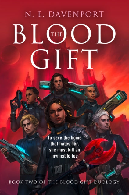 Book cover of: Blood Gift. By: Nia Davenport