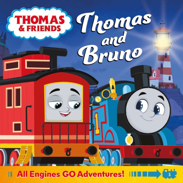 Book cover of: Thomas and Bruno. By: Thomas & Friends