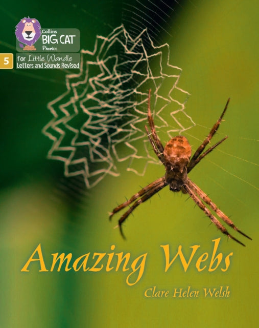 Book cover of: Amazing Webs. By: Collins Big Cat