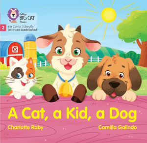 Cat, a Kid and a Dog, Phase 2 Set 3 Blending Practice