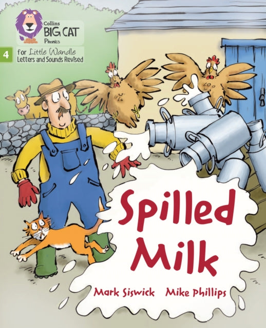 Book cover of: Spilled Milk. By: Collins Big Cat