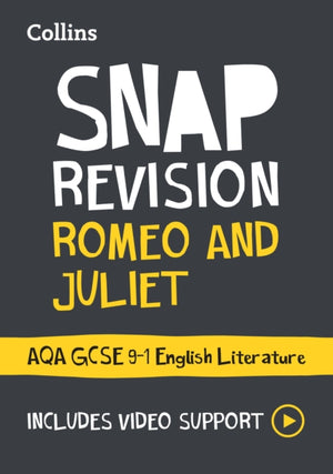 Romeo and Juliet: AQA GCSE 9-1 English Literature Text Guide, Ideal for the 2025 and 2026 Exams