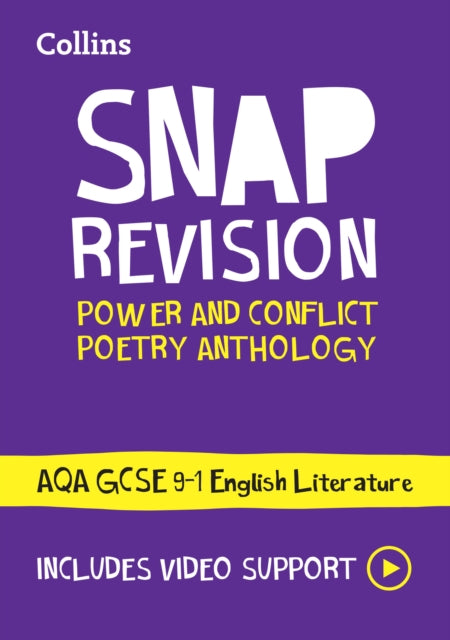 AQA Poetry Anthology Power and Conflict Revision Guide, Ideal for the 2025 and 2026 Exams 9780008551551 Collins Collins GCSE