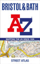 Book cover of: Bristol and Bath A-Z Street Atlas. By: A-Z maps