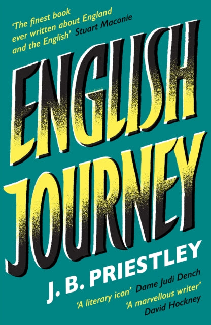 Book cover of: English Journey. By: J. B. Priestley
