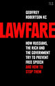 Book cover of: Lawfare. By: Geoffrey Robertson