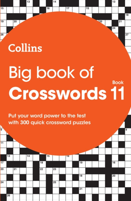 Book cover of: Big Book of Crosswords 11. By: Collins Puzzles