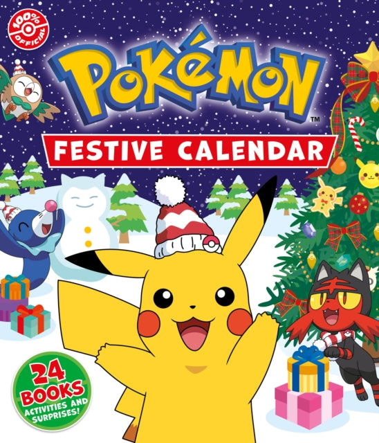Pokemon: Festive Calendar: A festive collection of 24 books, activities and surprises! 9780008609153 Pokémon