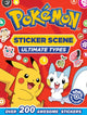 POKEMON ULTIMATE TYPES STICKER SCENE 9780008615451 Pokemon