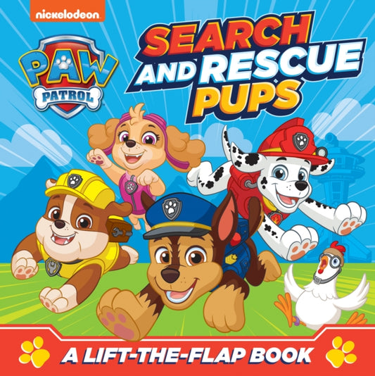 PAW Patrol Search and Rescue Pups: A lift-the-flap book 9780008616687 Paw Paw Patrol