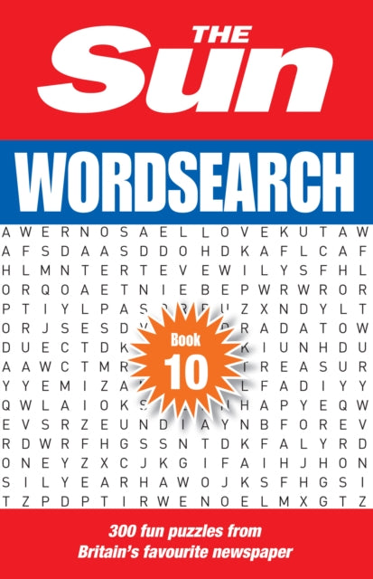 Book cover of: Sun Wordsearch Book 10. By: The Sun
