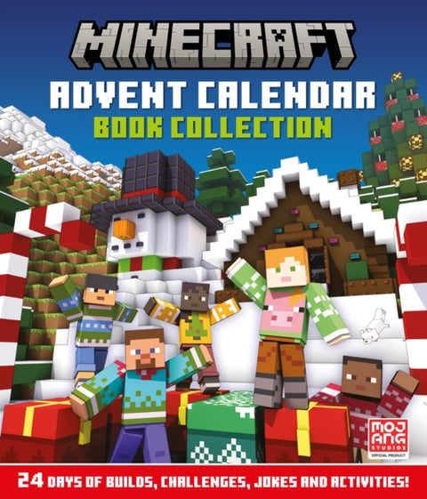Minecraft Advent Calendar: Book Collection, 24 Days of Builds, Challenges, Jokes and Activities!