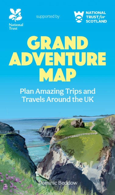 Book cover of: Grand Adventure Map. By: National Trust Books