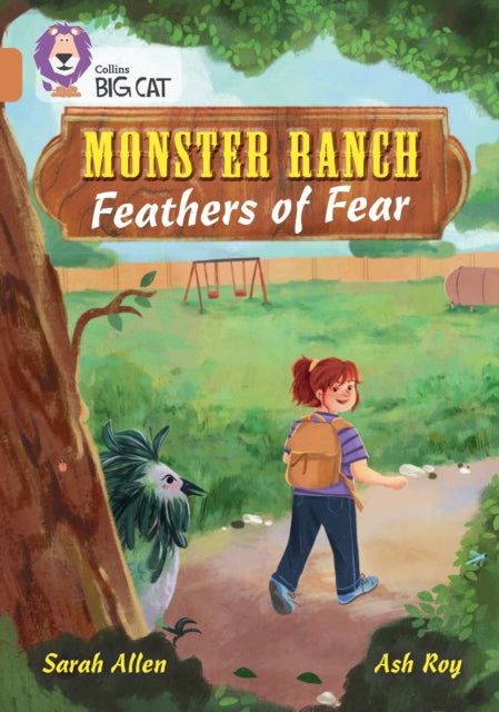 Book cover of: Monster Ranch: Feathers of Fear. By: Sarah Allen