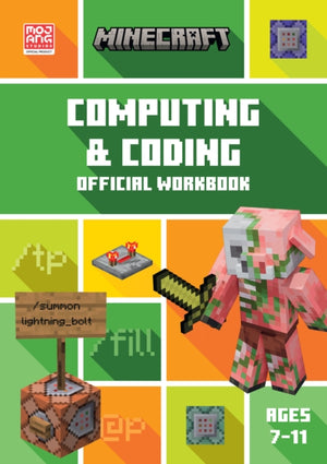 Minecraft STEM Computing and Coding, Learn Coding for Kids with This Official Minecraft Workbook