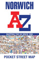 Book cover of: Norwich A-Z Pocket Street Map. By: A-Z Maps