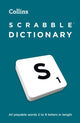 SCRABBLE™ Dictionary, The Official and Bestselling Scrabble™ Solver – All Playable Words 2 – 9 Letters in Length 9780008660734 Collins Scrabble