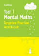 Book cover of: Year 1 Mental Maths Targeted Practice Workbook. By: Collins KS1