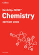 Book cover of: Cambridge IGCSE™ Chemistry Revision Guide. By: Chris Sunley