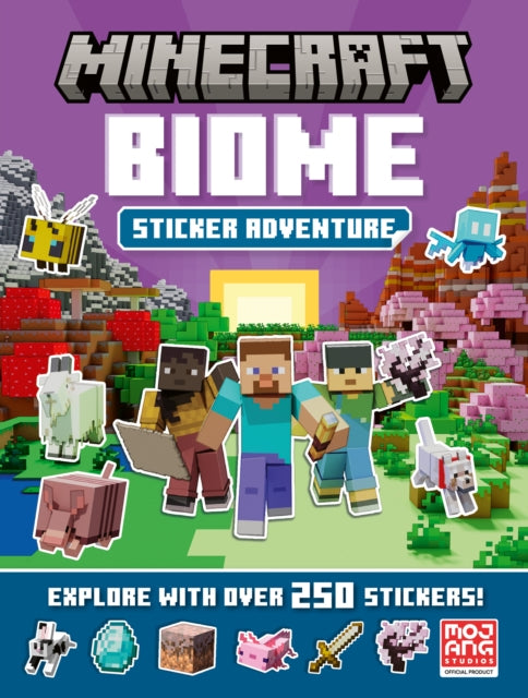Minecraft Biome Adventure Sticker Book 9780008680671 Mojang AB