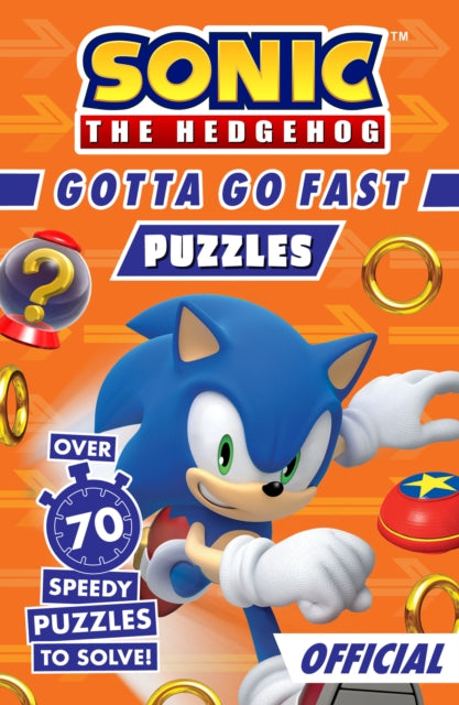 Sonic the Hedgehog Gotta Go Fast Puzzle Book