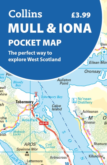 Book cover of: Mull and Iona Pocket Map