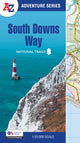 South Downs Way, With Ordnance Survey Mapping 9780008727727 A-Z Maps