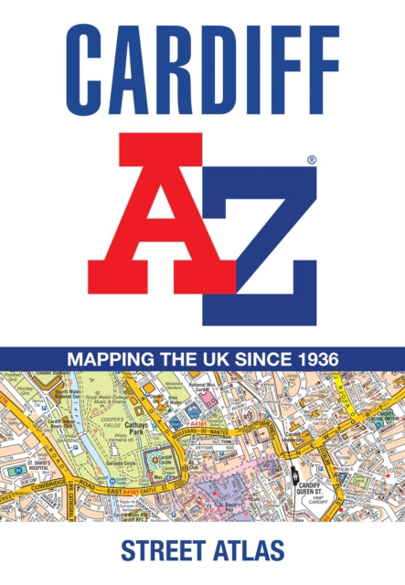 Book cover of: Cardiff A-Z Street Atlas. By: A-Z Maps