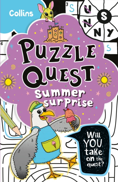 Book cover of: Puzzle Quest Summer Surprise. By: Kia Marie Hunt
