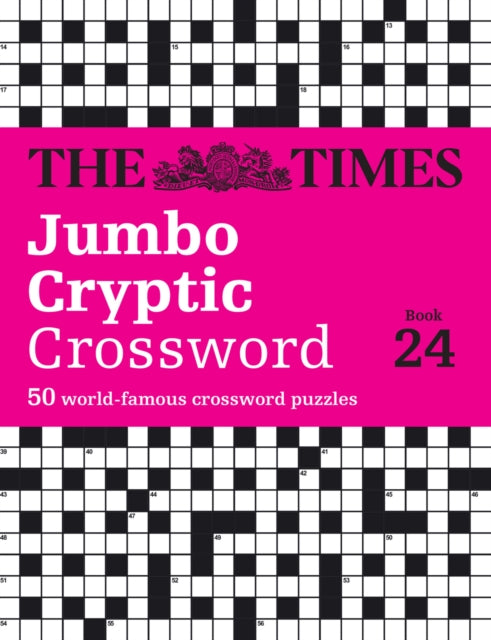 Book cover of: Times Jumbo Cryptic Crossword book 24. By: The Times Mind Games