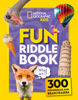 Fun Riddle Book, 300 Fun Riddles and Brain-Teasers