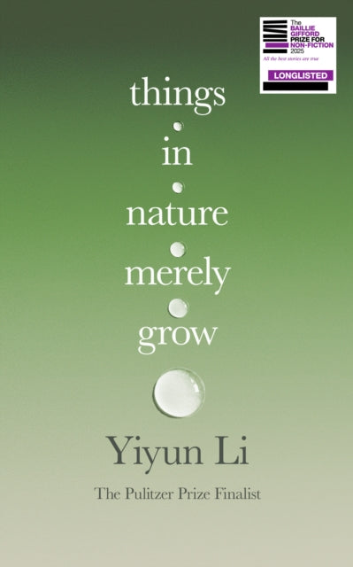 Book cover of: Things in Nature Merely Grow