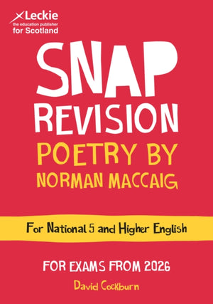 National 5/Higher English Revision: Poetry by Norman MacCaig