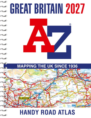 -Z Great Britain Handy Road Atlas 2027 (A5 Spiral)