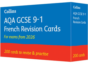 AQA GCSE 9-1 French Vocabulary Revision Cards